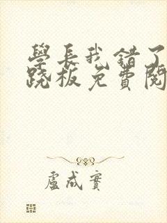 学长我错了 跷跷板免费阅读封面