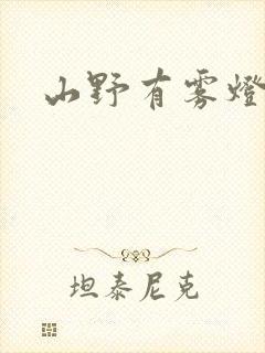 山野有雾灯