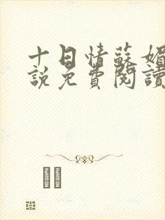 十日情苏媚的小说免费阅读全文封面