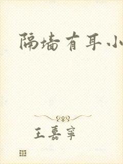 隔墙有耳小说