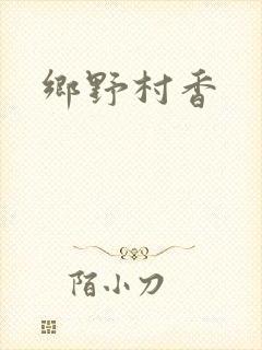 乡野村香封面