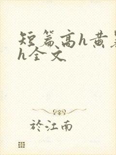 短篇高h黄暴辣h全文封面