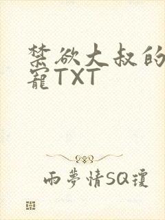 禁欲大叔的心尖宠TXT封面