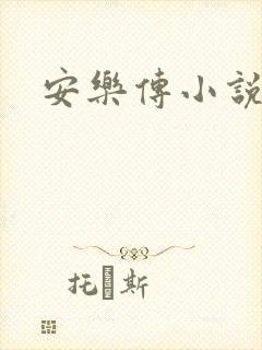 安乐传小说封面