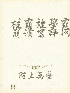 校霸被学霸玩到崩溃云译网