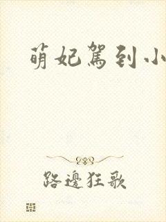萌妃驾到小说