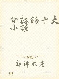公认的十大虐心小说封面