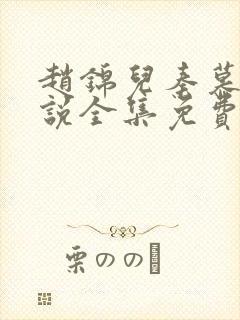 赵锦儿秦慕修小说全集免费