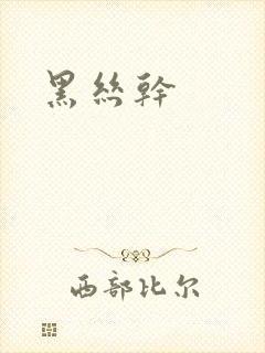 黑丝干