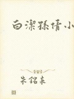 白洁孙倩小说