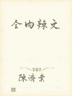 全肉辣文封面
