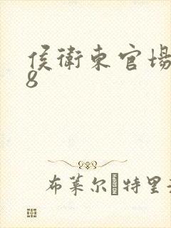侯卫东官场笔记8