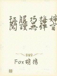 征服巧梅婶全文阅读无弹窗笔趣阁封面