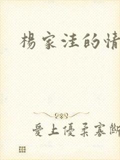 杨家洼的情事