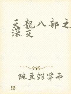 天龙八部之极乐深交封面