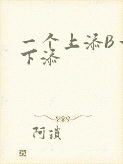 一个上添B一个下添