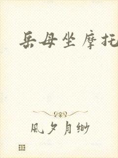 岳母坐摩托