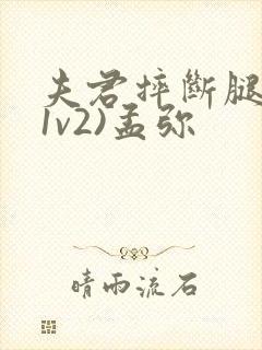夫君摔断腿后(1v2)孟弥