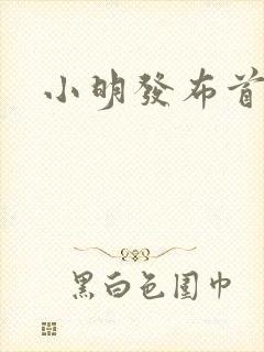 小明发布首页