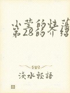 小莹的性荡生活第28的介绍