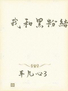 我和黑粉结婚了封面