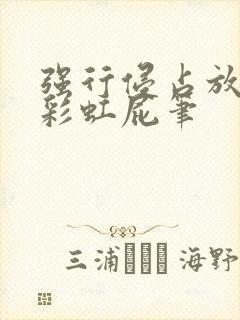 强行侵占放了个彩虹屁笔
