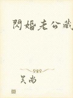 闪婚老公藏不住