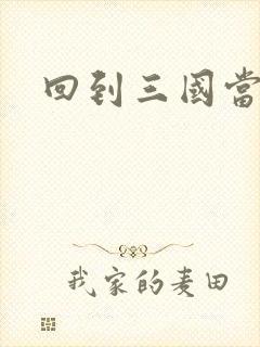 回到三国当军阀