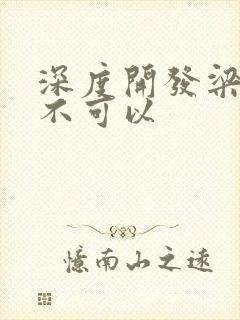 深度开发梁医生不可以
