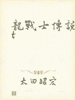 龙战士传说txt封面