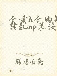 全黄h全肉短篇禁乱np慕浅浅