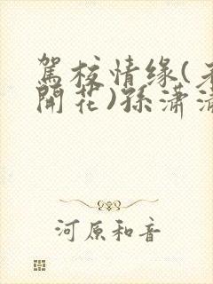 驾校情缘(老树开花)孙潇潇笔趣阁