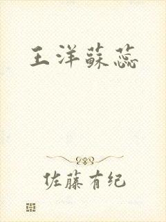王洋苏蕊