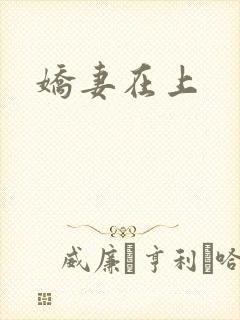 娇妻在上封面