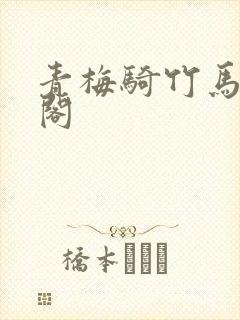 青梅骑竹马笔趣阁封面