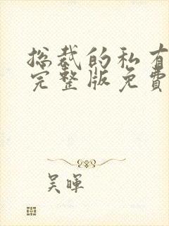总裁的私有宝贝完整版免费阅读