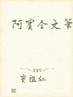 阿宾全文笔趣阁封面