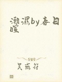 潮湿by春日负暄封面
