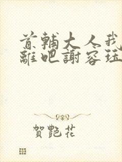 首辅大人我们和离吧谢容珏