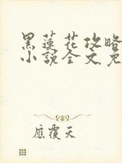 黑莲花攻略手册小说全文免费阅读笔趣阁