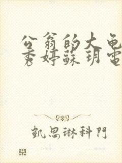 公翁的大龟挺进秀婷苏玥电影