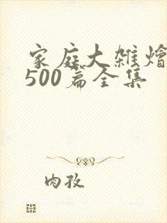 家庭大杂烩小说500篇全集封面