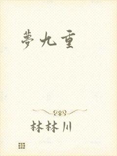 梦九重封面