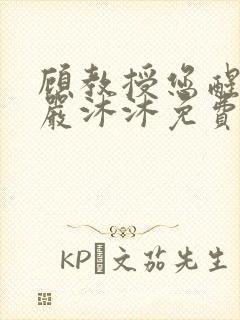 顾教授您醒了吗严沐沐免费阅读封面