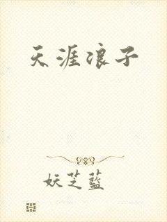 天涯浪子封面