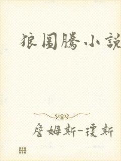 狼图腾小说