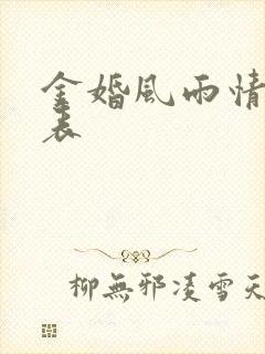 金婚风雨情演员表