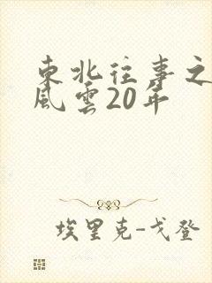 东北往事之黑道风云20年