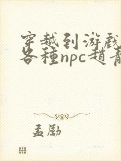 穿越到游戏里和各种npc赵青蔓