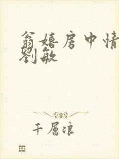 翁嬉房中情意浓刘敏封面
